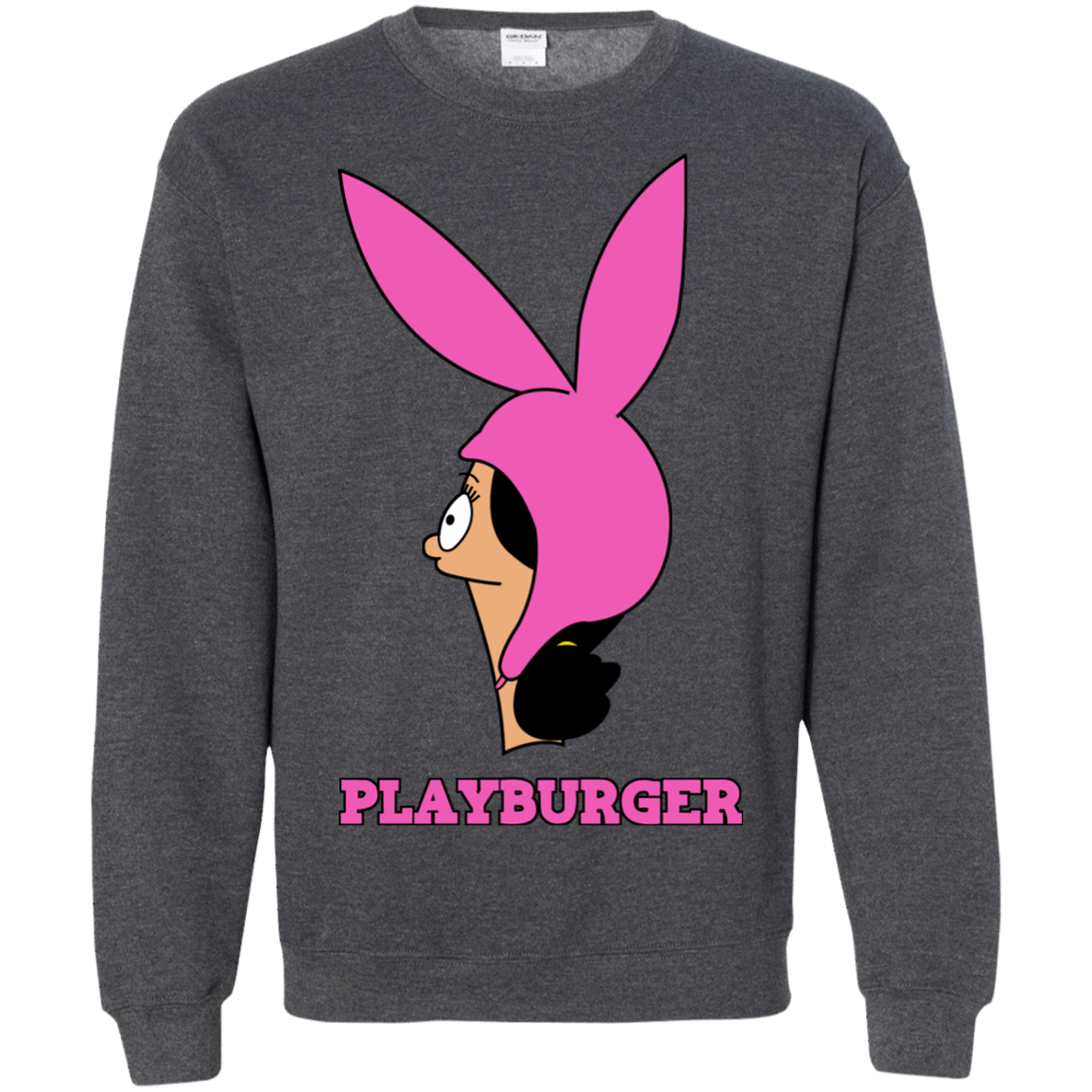 Sweatshirts Dark Heather / S Playburger Crewneck Sweatshirt