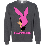 Sweatshirts Dark Heather / S Playburger Crewneck Sweatshirt