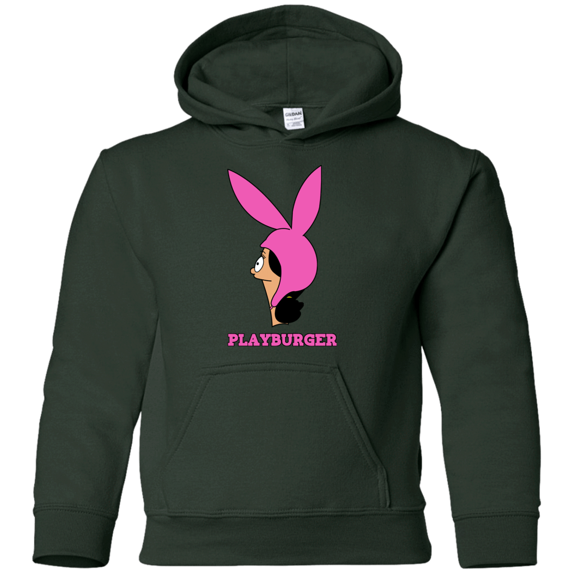 Sweatshirts Forest Green / YS Playburger Youth Hoodie