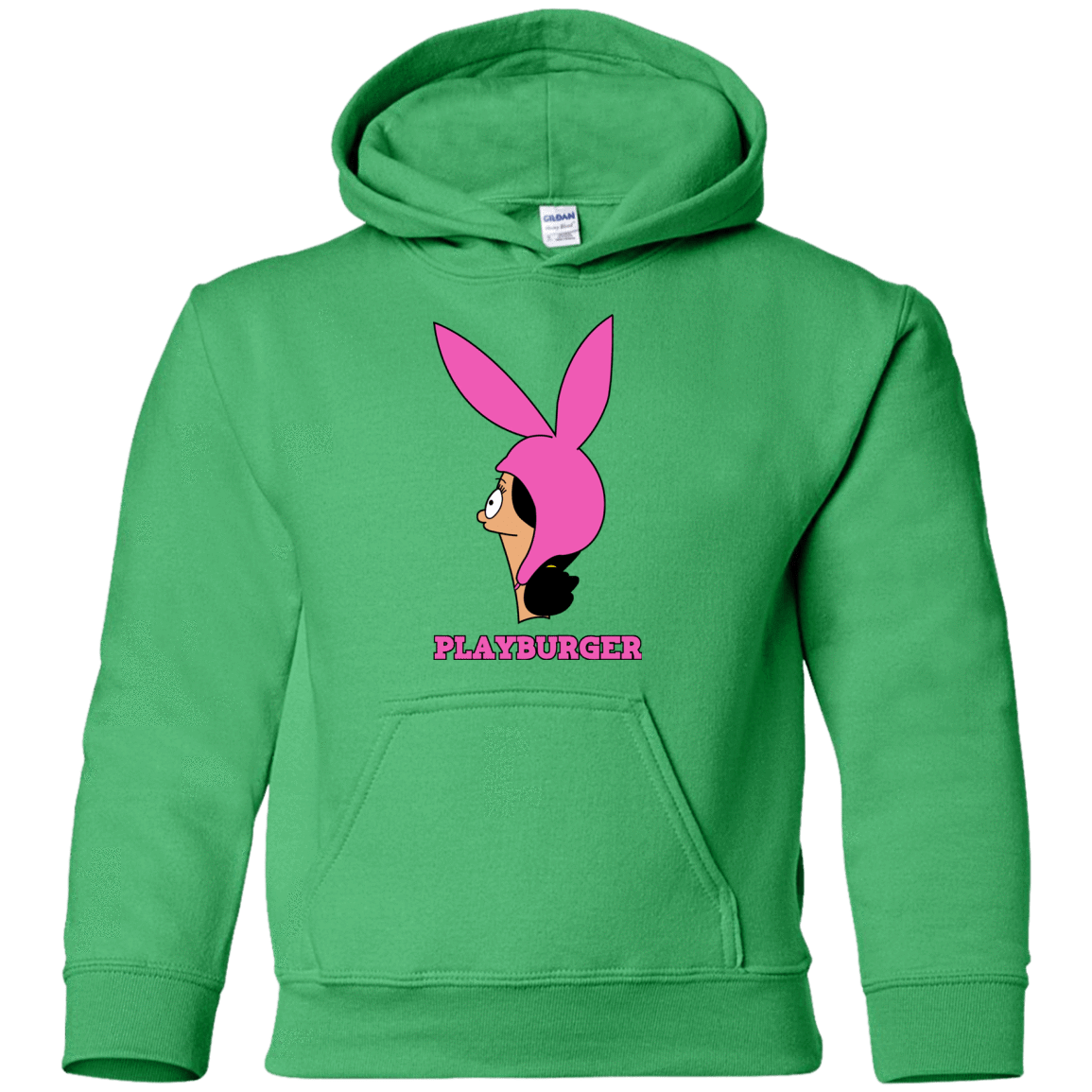 Sweatshirts Irish Green / YS Playburger Youth Hoodie