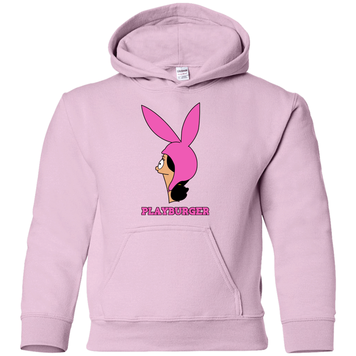Sweatshirts Light Pink / YS Playburger Youth Hoodie