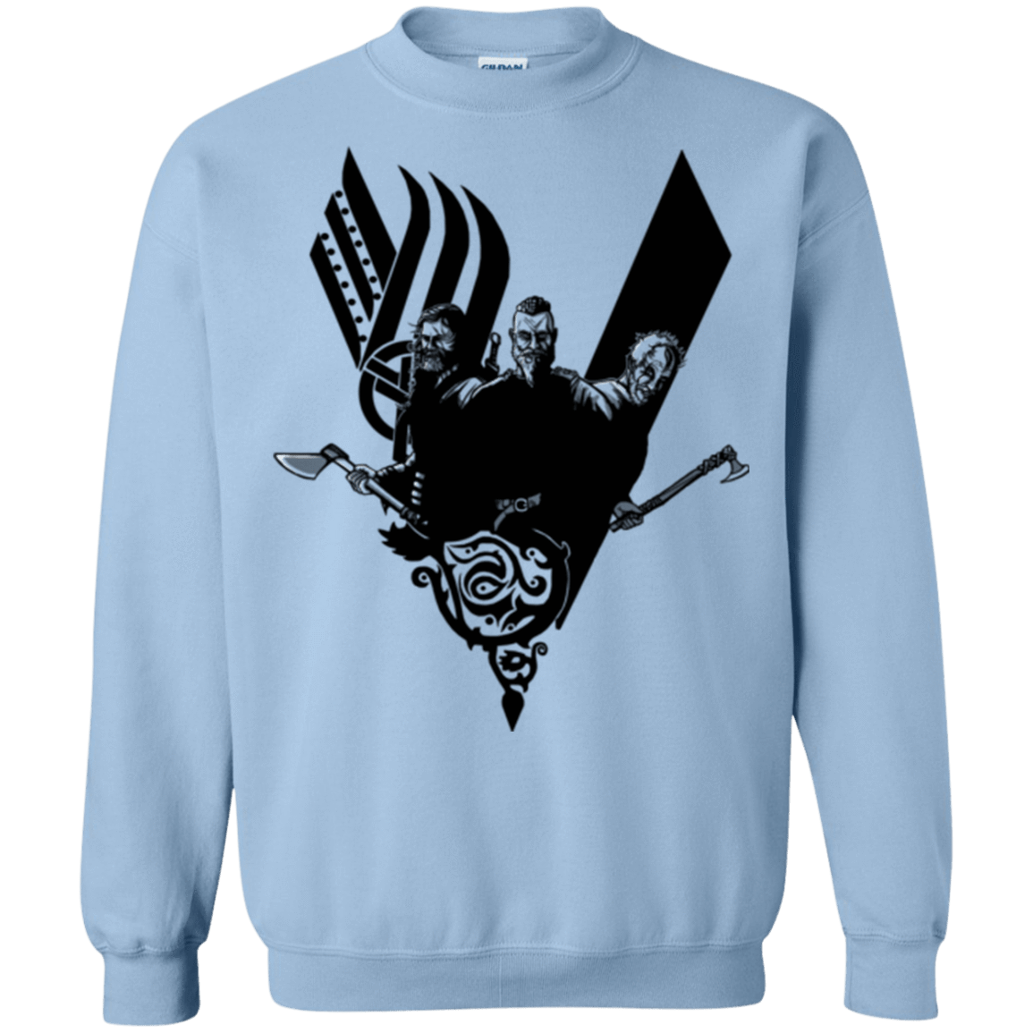 Sweatshirts Light Blue / Small Plunder Crewneck Sweatshirt