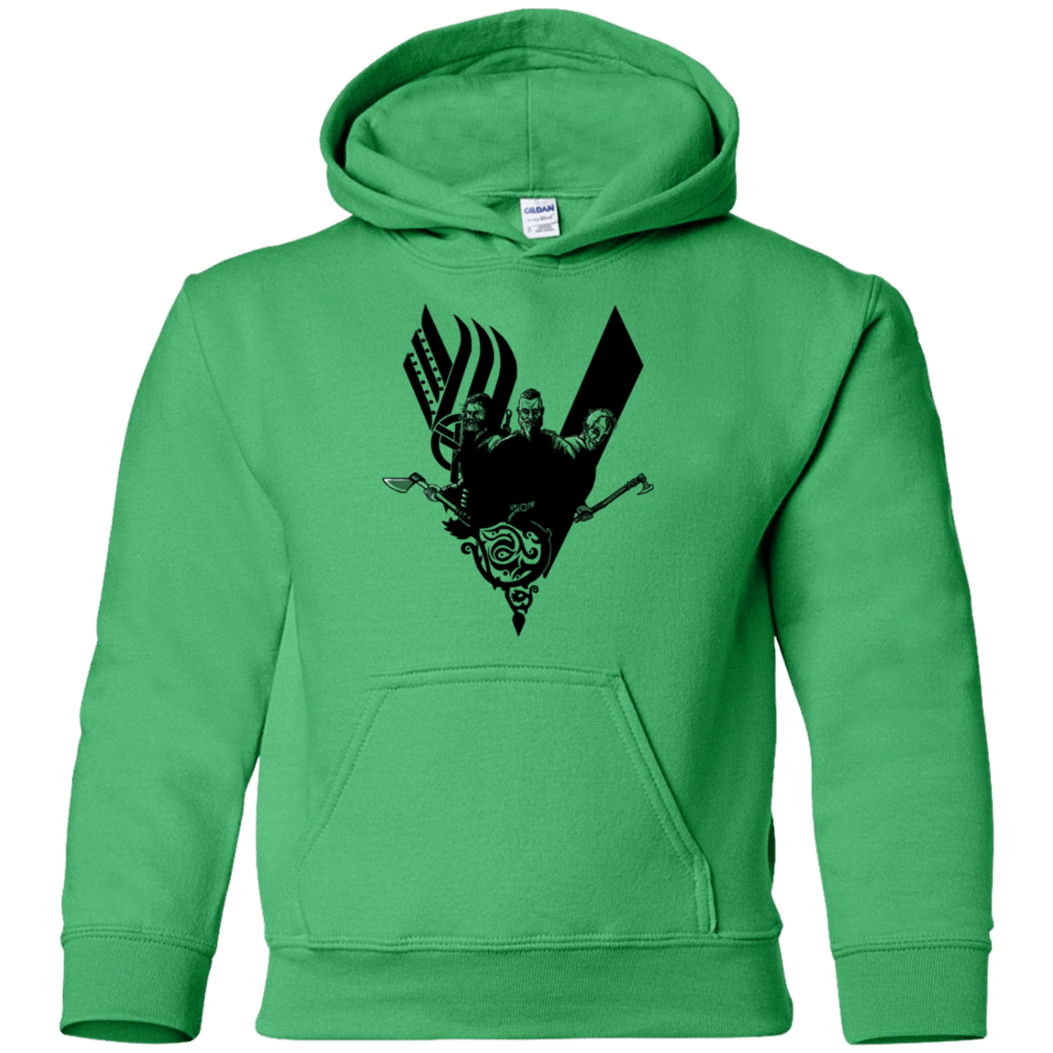 Sweatshirts Irish Green / YS Plunder Youth Hoodie
