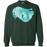 Sweatshirts Forest Green / Small Poca Portrait Pop Crewneck Sweatshirt
