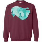 Sweatshirts Maroon / Small Poca Portrait Pop Crewneck Sweatshirt