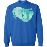 Sweatshirts Royal / Small Poca Portrait Pop Crewneck Sweatshirt