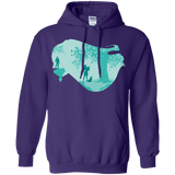 Sweatshirts Purple / Small Poca Portrait Pop Pullover Hoodie