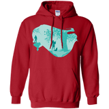 Sweatshirts Red / Small Poca Portrait Pop Pullover Hoodie