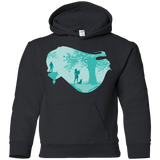 Sweatshirts Black / YS Poca Portrait Pop Youth Hoodie