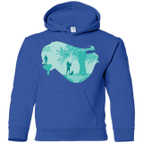 Sweatshirts Royal / YS Poca Portrait Pop Youth Hoodie