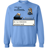 Sweatshirts Carolina Blue / S Pocket minions Crewneck Sweatshirt