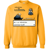 Sweatshirts Gold / S Pocket minions Crewneck Sweatshirt