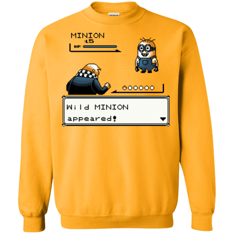 Sweatshirts Gold / S Pocket minions Crewneck Sweatshirt