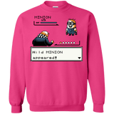 Sweatshirts Heliconia / S Pocket minions Crewneck Sweatshirt