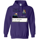 Sweatshirts Purple / S Pocket minions Pullover Hoodie