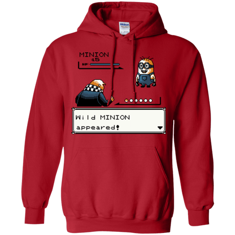 Sweatshirts Red / S Pocket minions Pullover Hoodie