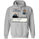 Sweatshirts Sport Grey / S Pocket minions Pullover Hoodie