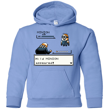 Sweatshirts Carolina Blue / YS Pocket minions Youth Hoodie