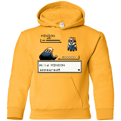 Sweatshirts Gold / YS Pocket minions Youth Hoodie