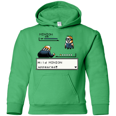 Sweatshirts Irish Green / YS Pocket minions Youth Hoodie