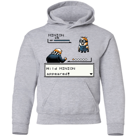 Sweatshirts Sport Grey / YS Pocket minions Youth Hoodie