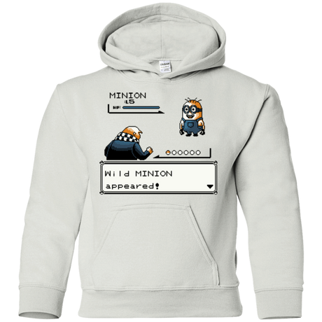 Sweatshirts White / YS Pocket minions Youth Hoodie