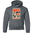 Sweatshirts Dark Heather / YS Poe and The Starfighters Youth Hoodie