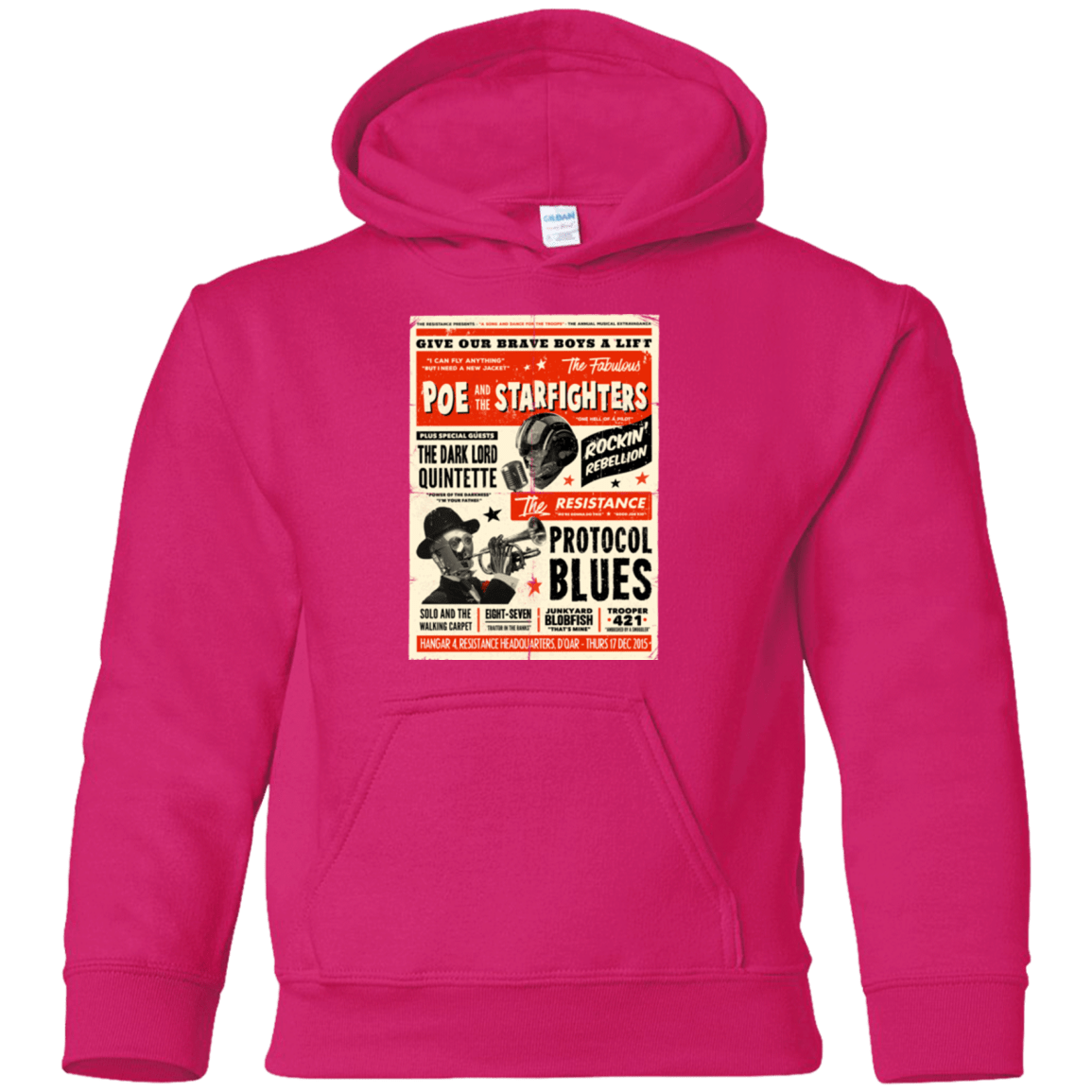 Sweatshirts Heliconia / YS Poe and The Starfighters Youth Hoodie