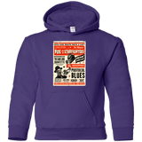 Sweatshirts Purple / YS Poe and The Starfighters Youth Hoodie
