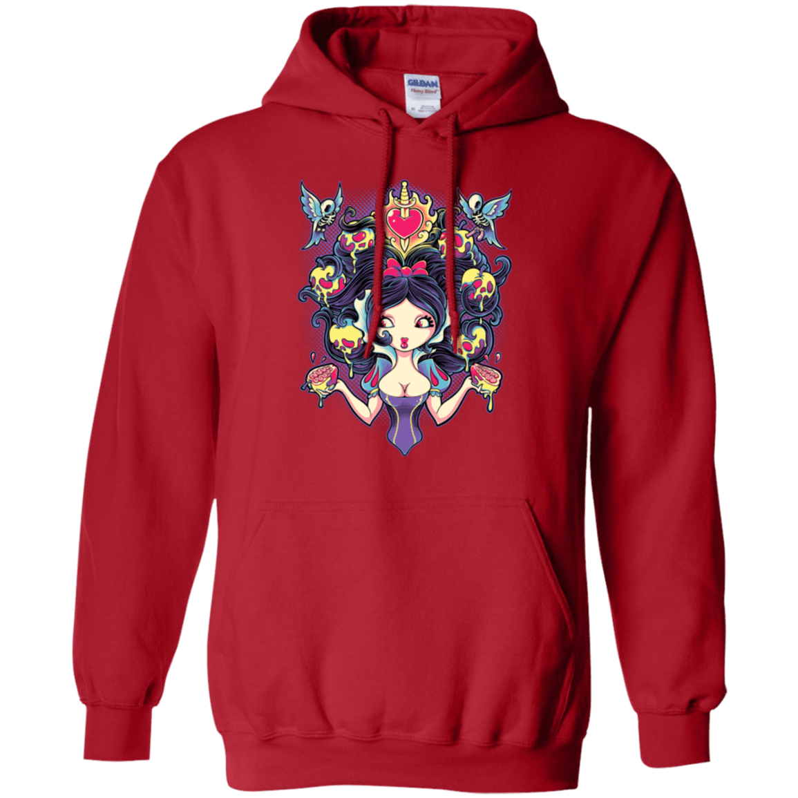 Sweatshirts Red / Small Poisoned Mind Pullover Hoodie
