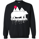 Sweatshirts Black / S Polar Bear Family Crewneck Sweatshirt