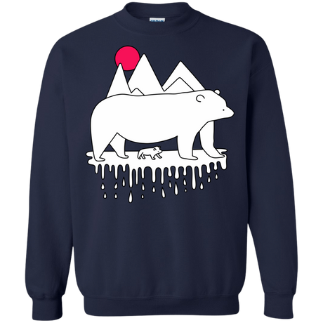 Sweatshirts Navy / S Polar Bear Family Crewneck Sweatshirt