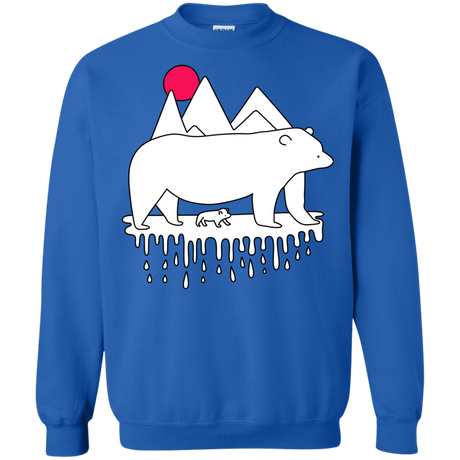 Sweatshirts Royal / S Polar Bear Family Crewneck Sweatshirt