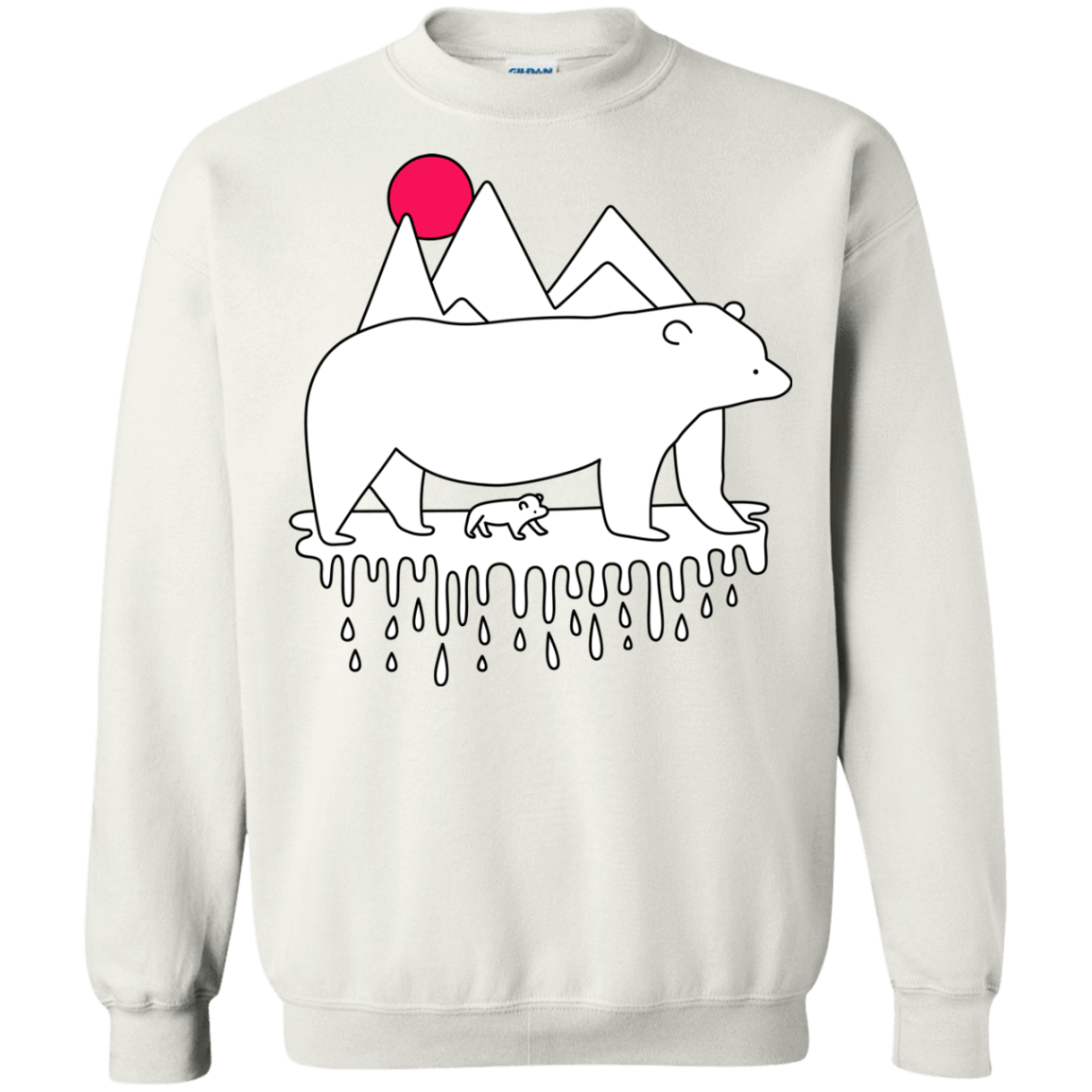 Sweatshirts White / S Polar Bear Family Crewneck Sweatshirt