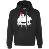 Sweatshirts Black / S Polar Bear Family Premium Fleece Hoodie