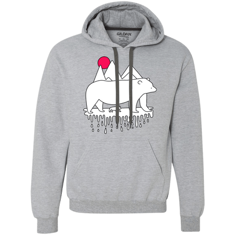Sweatshirts Sport Grey / S Polar Bear Family Premium Fleece Hoodie