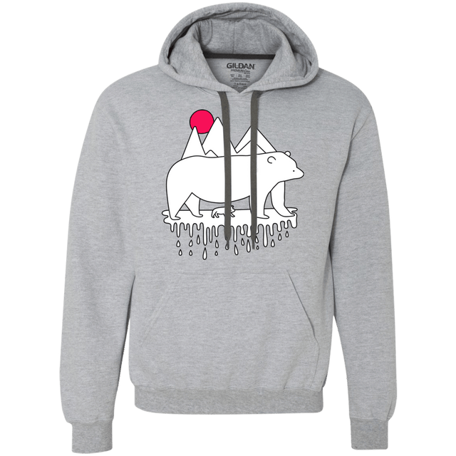 Sweatshirts Sport Grey / S Polar Bear Family Premium Fleece Hoodie