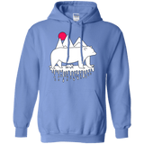 Sweatshirts Carolina Blue / S Polar Bear Family Pullover Hoodie