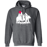 Sweatshirts Dark Heather / S Polar Bear Family Pullover Hoodie