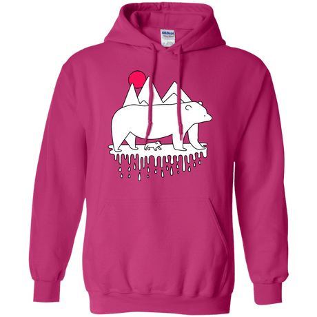 Sweatshirts Heliconia / S Polar Bear Family Pullover Hoodie
