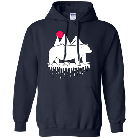 Sweatshirts Navy / S Polar Bear Family Pullover Hoodie