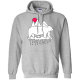 Sweatshirts Sport Grey / S Polar Bear Family Pullover Hoodie