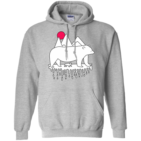 Sweatshirts Sport Grey / S Polar Bear Family Pullover Hoodie