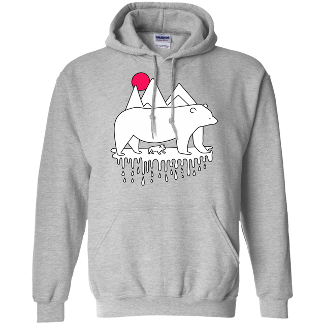 Sweatshirts Sport Grey / S Polar Bear Family Pullover Hoodie