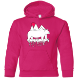Sweatshirts Heliconia / YS Polar Bear Family Youth Hoodie