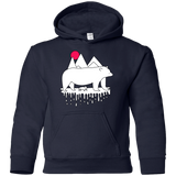 Sweatshirts Navy / YS Polar Bear Family Youth Hoodie