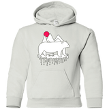 Sweatshirts White / YS Polar Bear Family Youth Hoodie