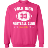 Sweatshirts Heliconia / Small Polk High Football Crewneck Sweatshirt