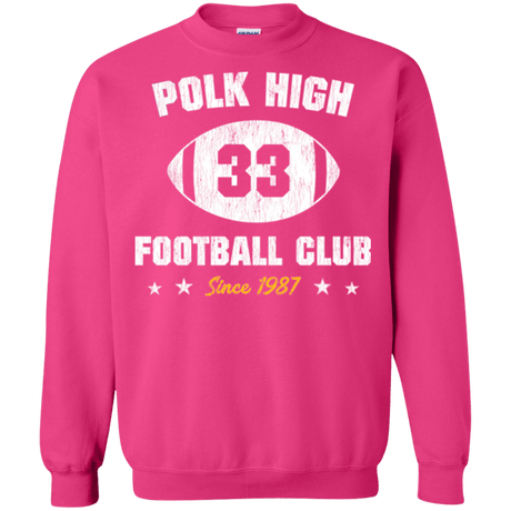 Sweatshirts Heliconia / Small Polk High Football Crewneck Sweatshirt