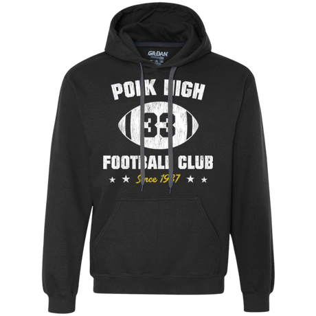 Sweatshirts Black / Small Polk High Football Premium Fleece Hoodie